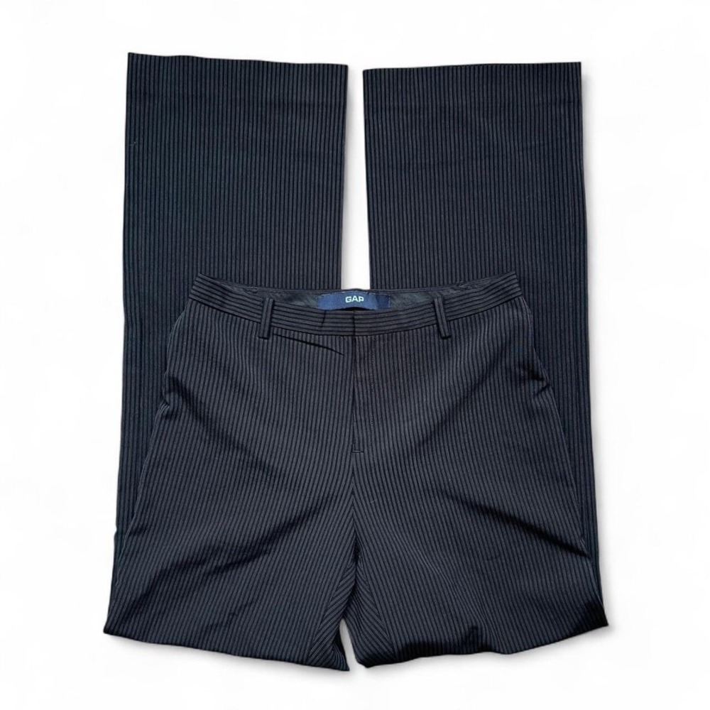 Y2K Vintage Gap Grey Pinstripe Trousers